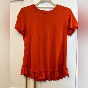 Banana Republic Orange T- Shirt / size S